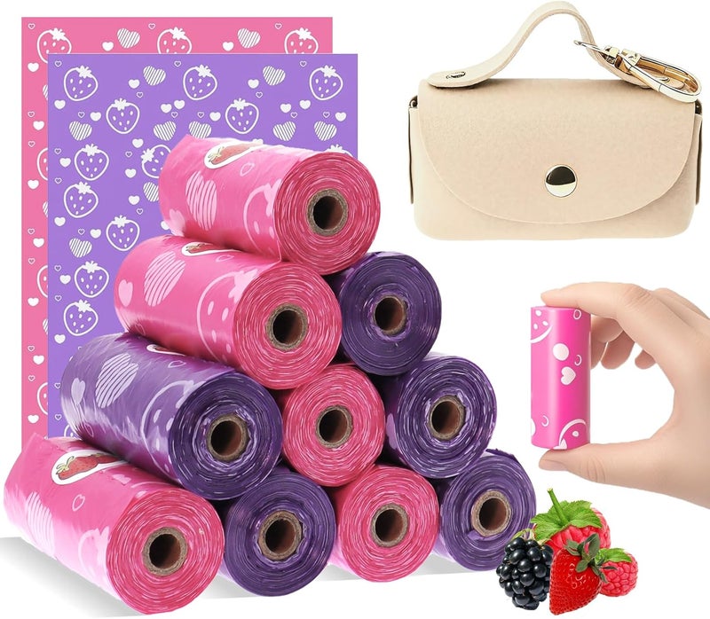 Eyryfui Sanitary Napkin Disposal Bags with Dispenser, Feminine Hygiene Disposal Bags for Tampons Trash Bag, Personal Care Sanitary Bag for Women Privacy Handling (Multicolor) - Image 1